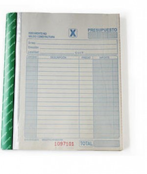 ALIANZA TALONARIO DUPLICADO GRANDE x 50 juegos